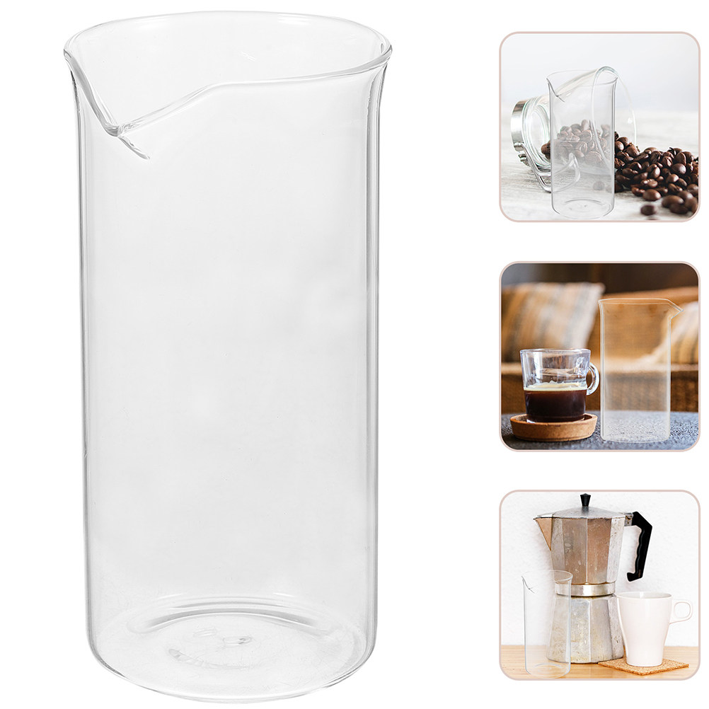 Coffee Tea Pots - Sturdy Glass Press Pot Replacement Cup