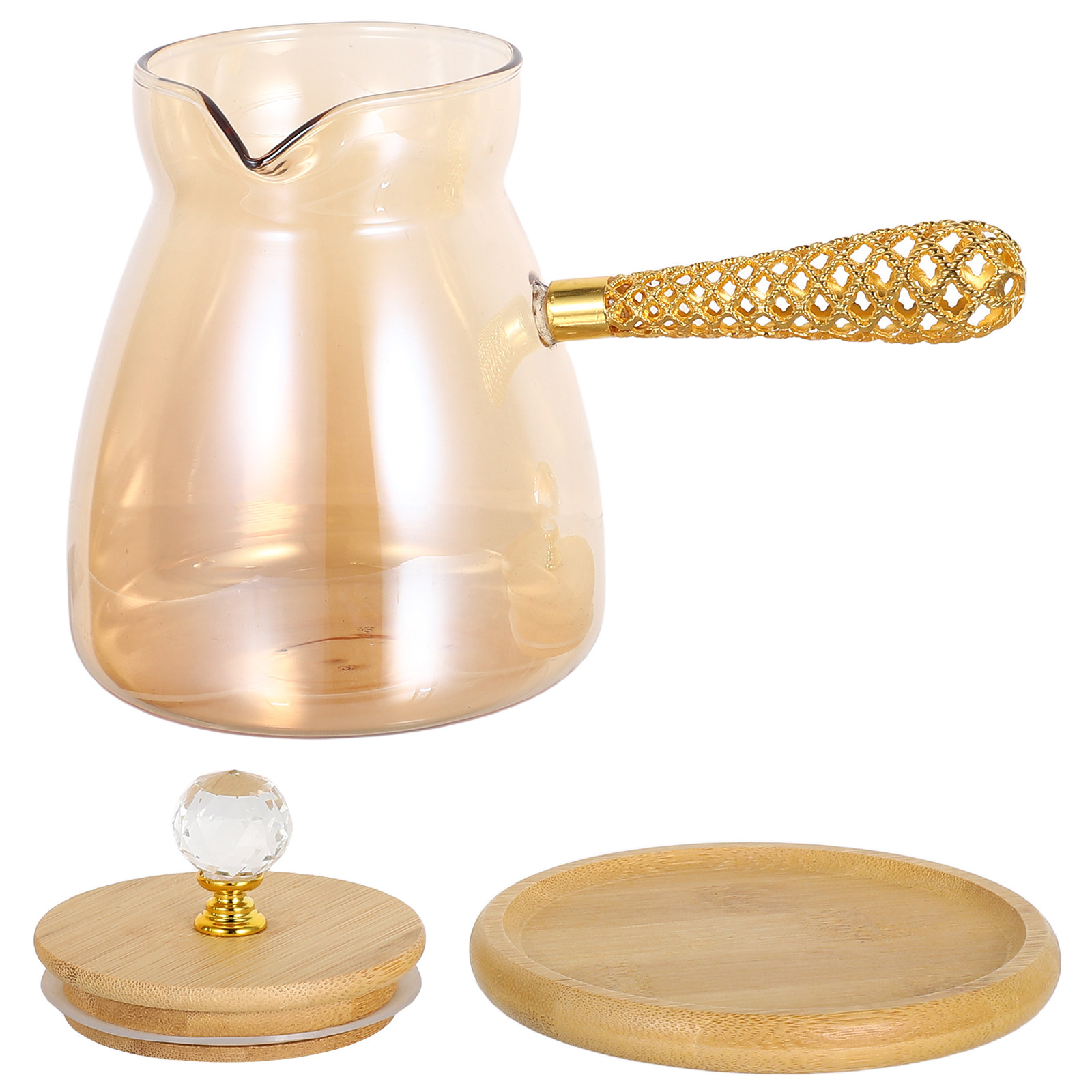 750Ml Glass Turkish Coffee Pot - Coffee Tea Pots ulasan dan harga