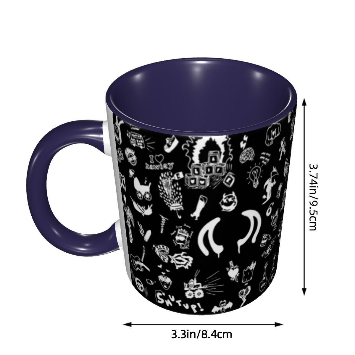 Yungblud Drawings Tattoo Sheet - Draw Coffee And Tea ulasan dan harga