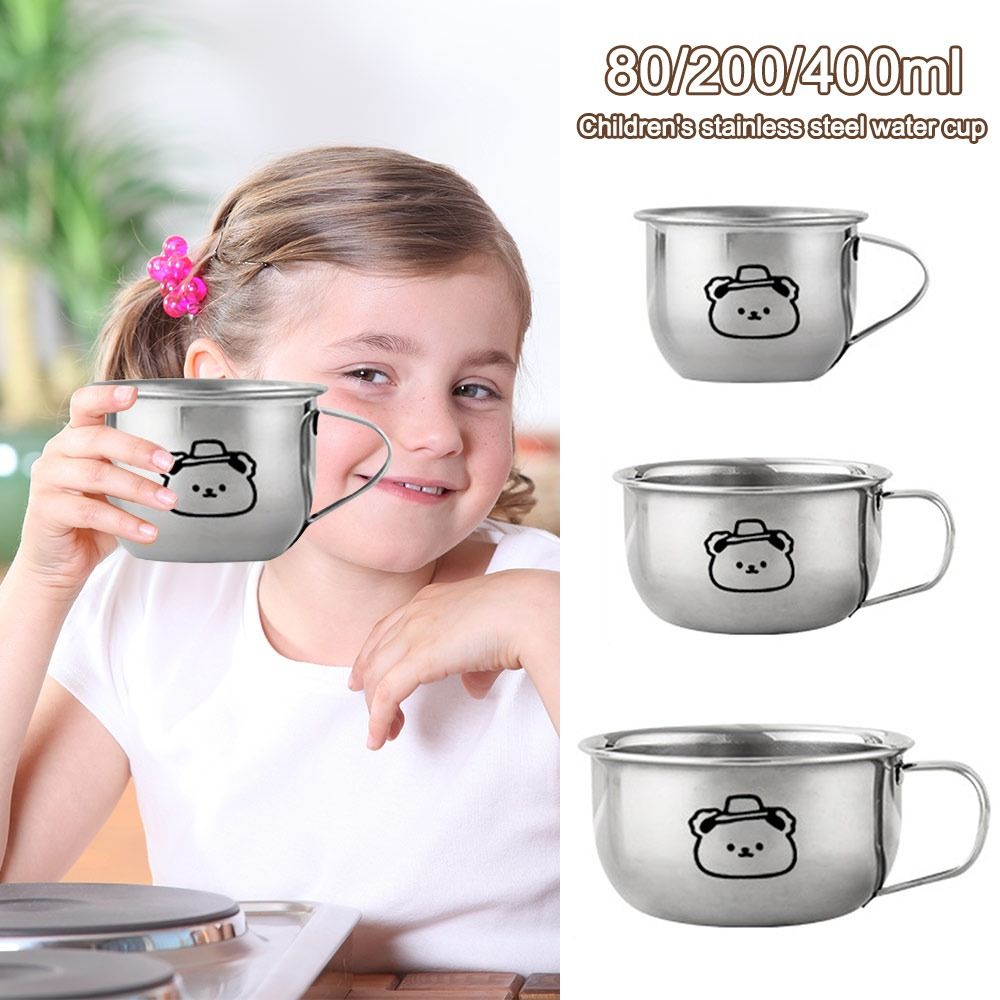 80/200/400ML Kid Water Cup Bea - Coffee Tea ulasan dan harga