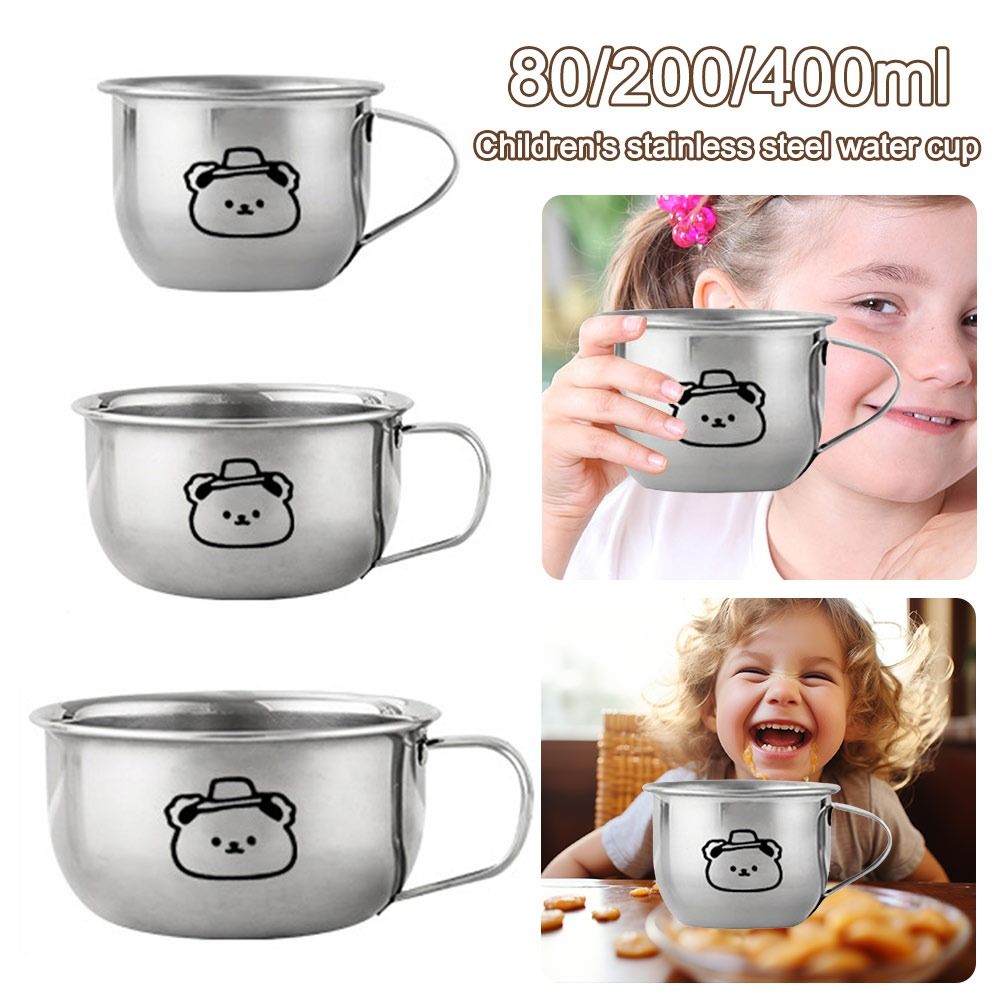 80/200/400ML Kid Water Cup Bea - Coffee Tea ulasan dan harga