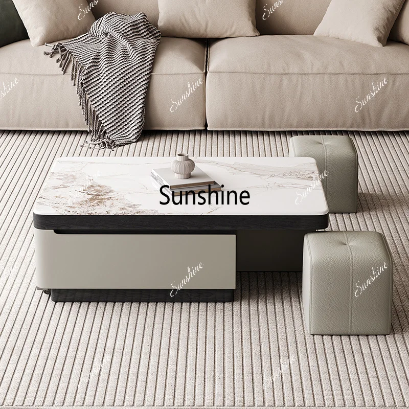 YYModern Expandable Living Roo - Draw Coffee And Tea ulasan dan harga