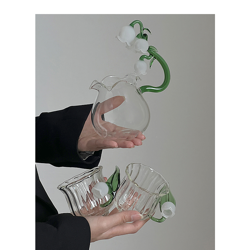 Lily of The Valley Glass Tea C - Valley Tea And Coffee ulasan dan harga