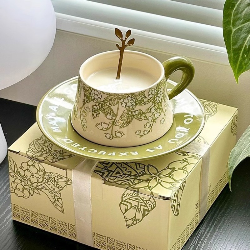 French Retro Style Lily of The - Valley Tea And Coffee ulasan dan harga
