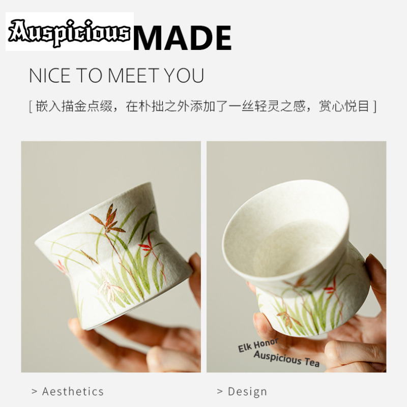 180ml Gold Drawing Hand-painte - Draw Coffee And Tea ulasan dan harga