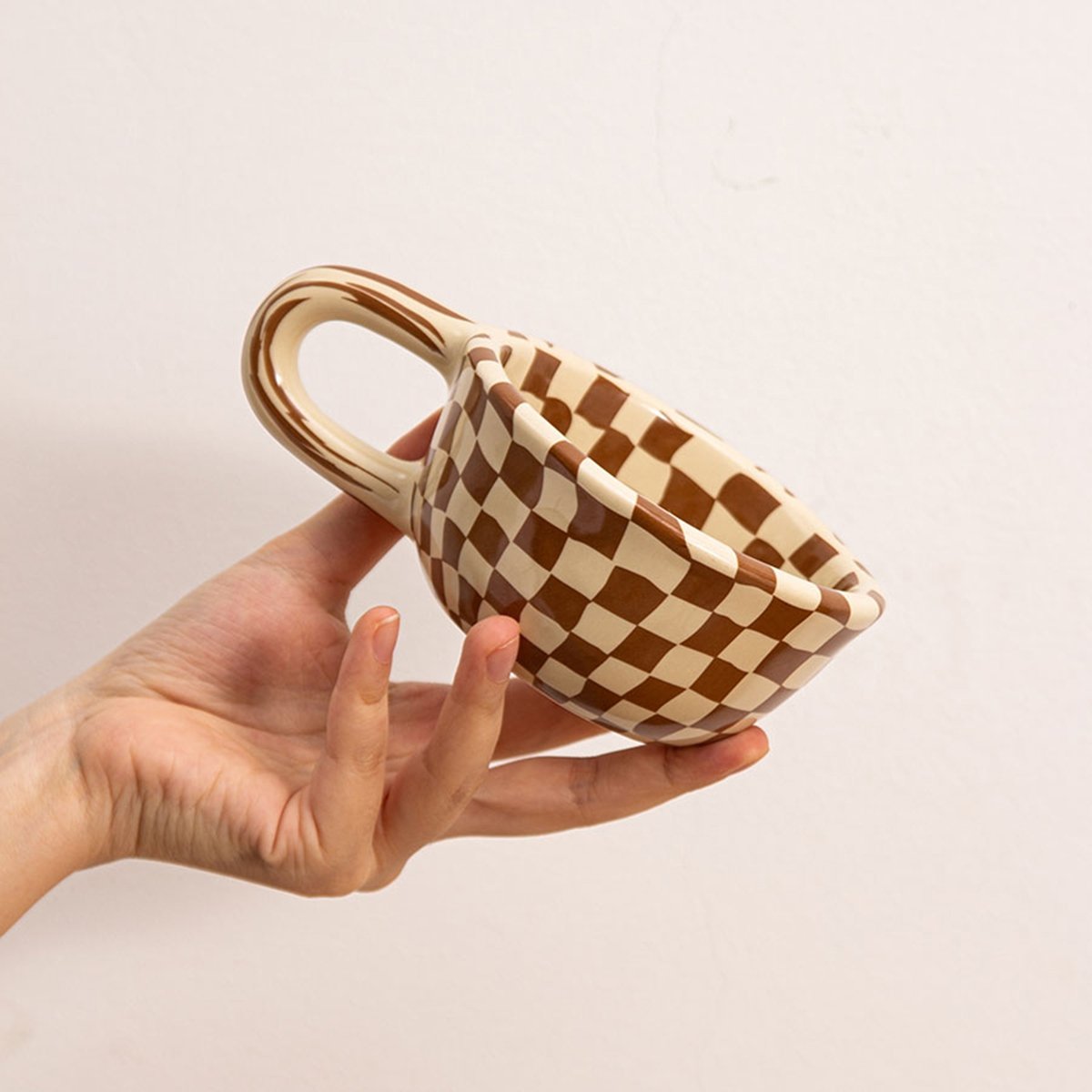 1pc Ceramic Coffee Mug with Wr - Coffee Tea ulasan dan harga