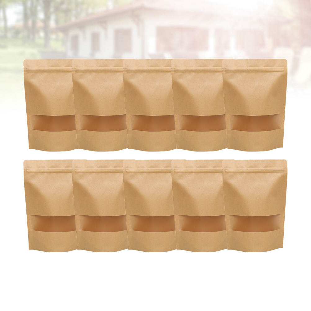 50Pcs Eco Friendly Kraft Paper - Coffee Tea ulasan dan harga