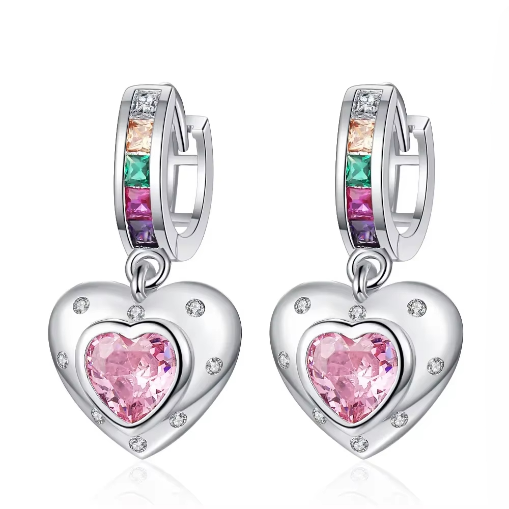 925 Sterling Silver Pink Cryst - Coffee Tea Or Me ulasan dan harga