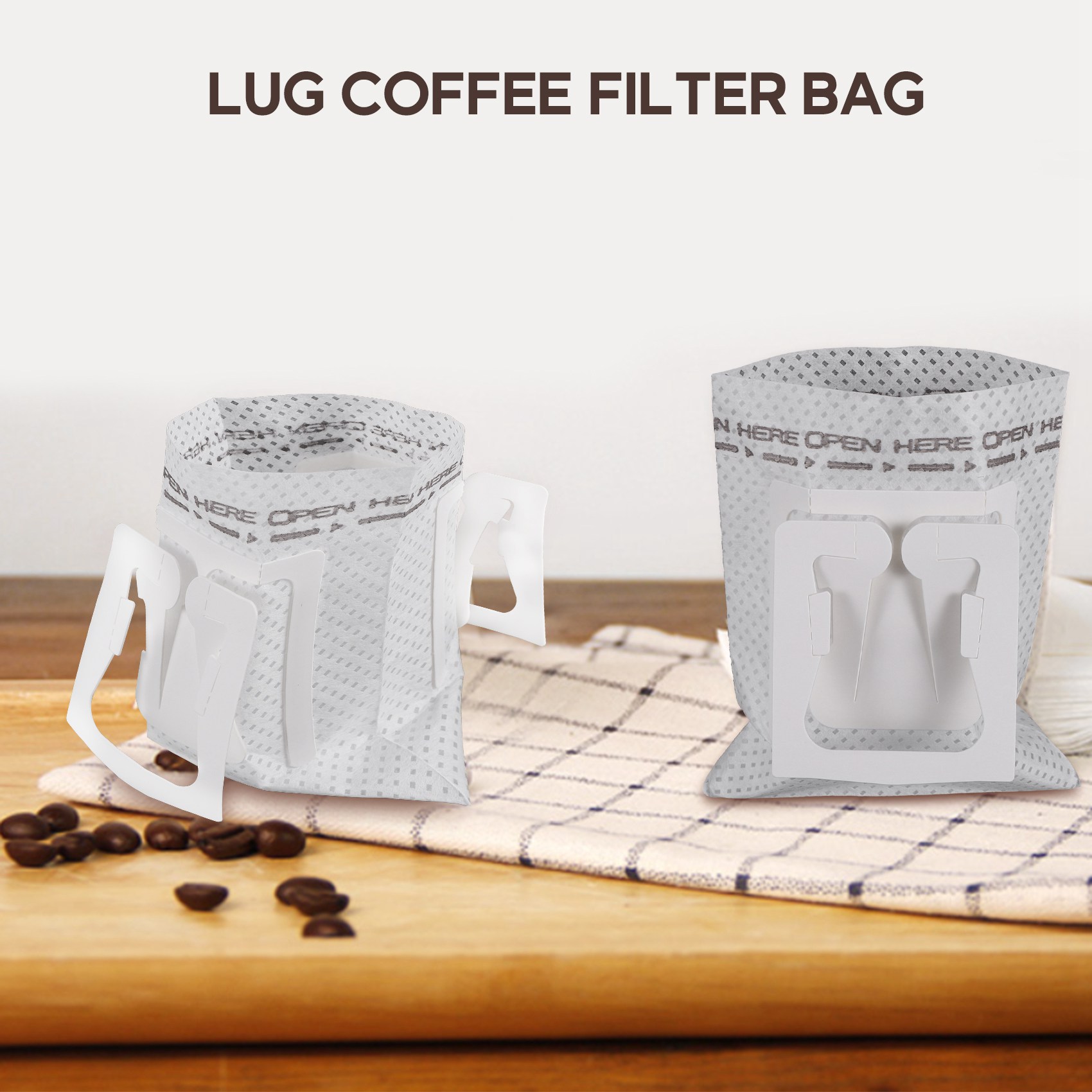 50Pcs / Pack Drip Coffee Filte - Coffee Tea ulasan dan harga