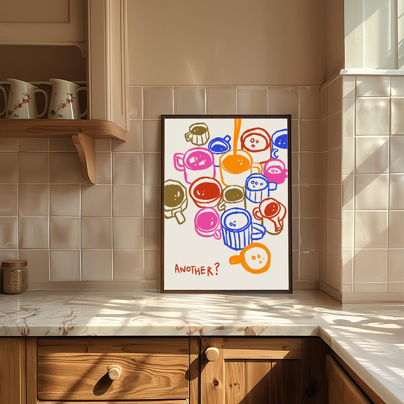 Aesthetic Retro Kitchen Anothe - Coffee And Tea Lyrics ulasan dan harga