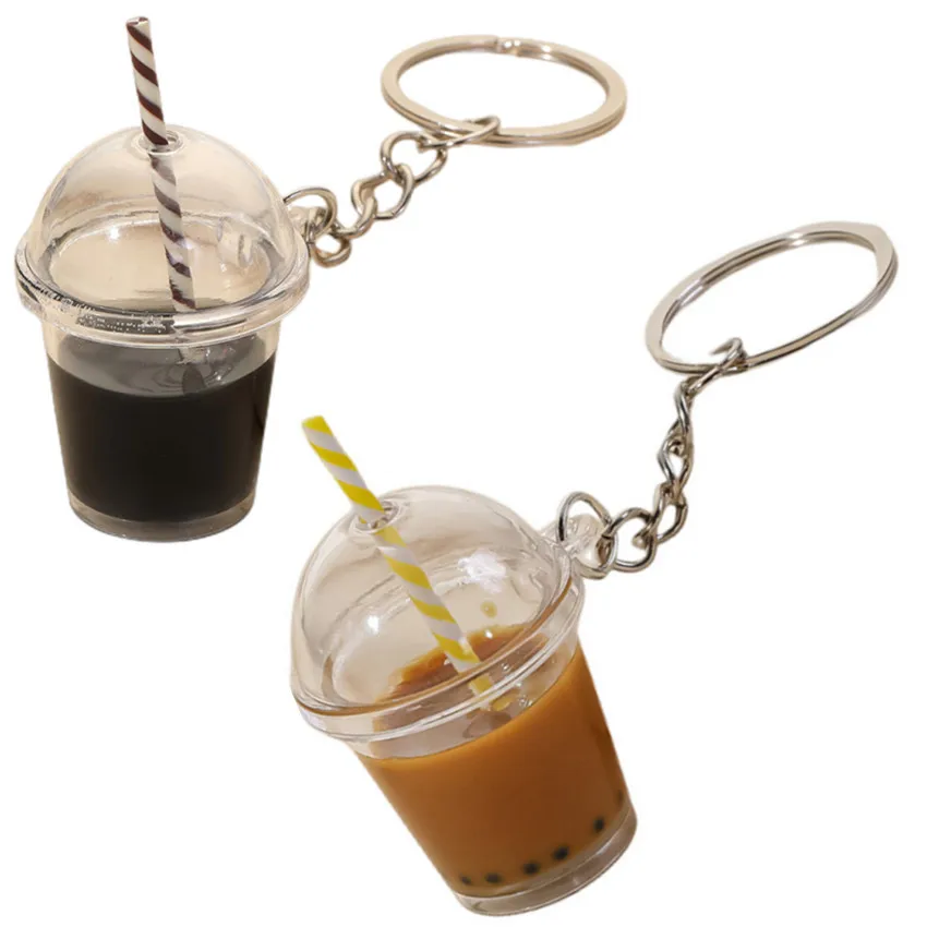 Pearl Milk Tea Cup Keychain Fr - Coffee And Tea Lyrics ulasan dan harga
