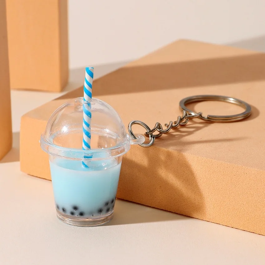 Pearl Milk Tea Cup Keychain Fr - Coffee And Tea Lyrics ulasan dan harga