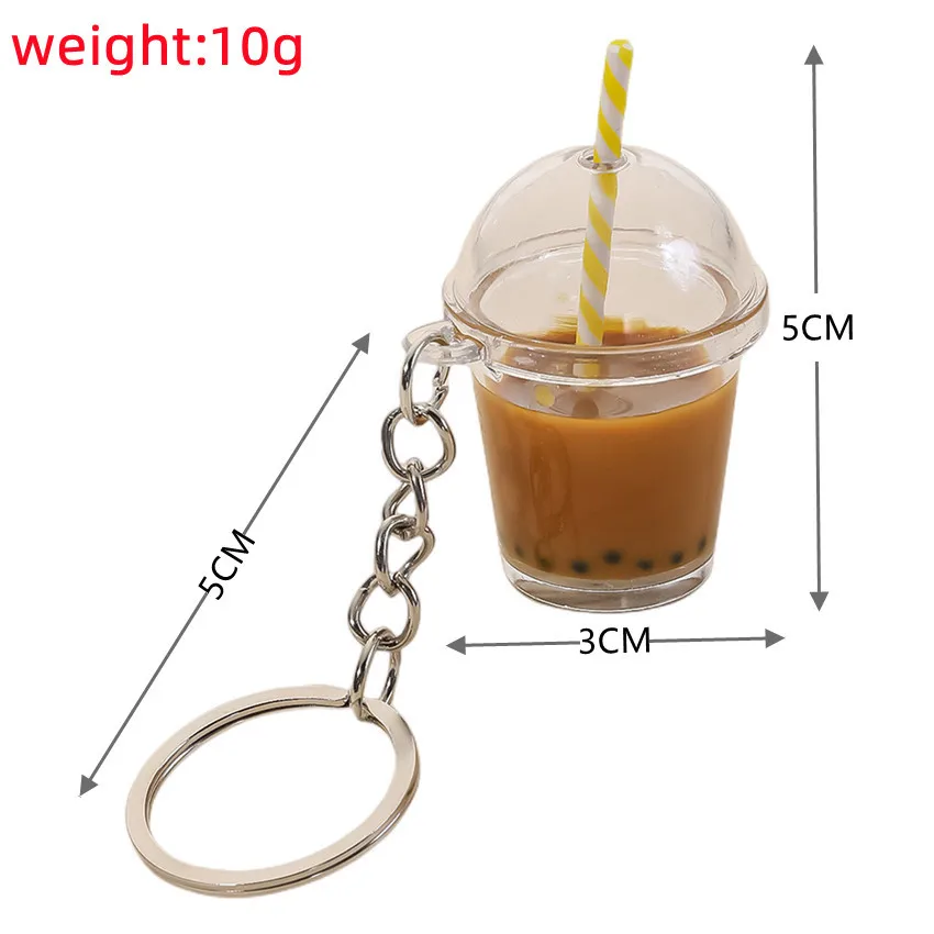 Pearl Milk Tea Cup Keychain Fr - Coffee And Tea Lyrics ulasan dan harga
