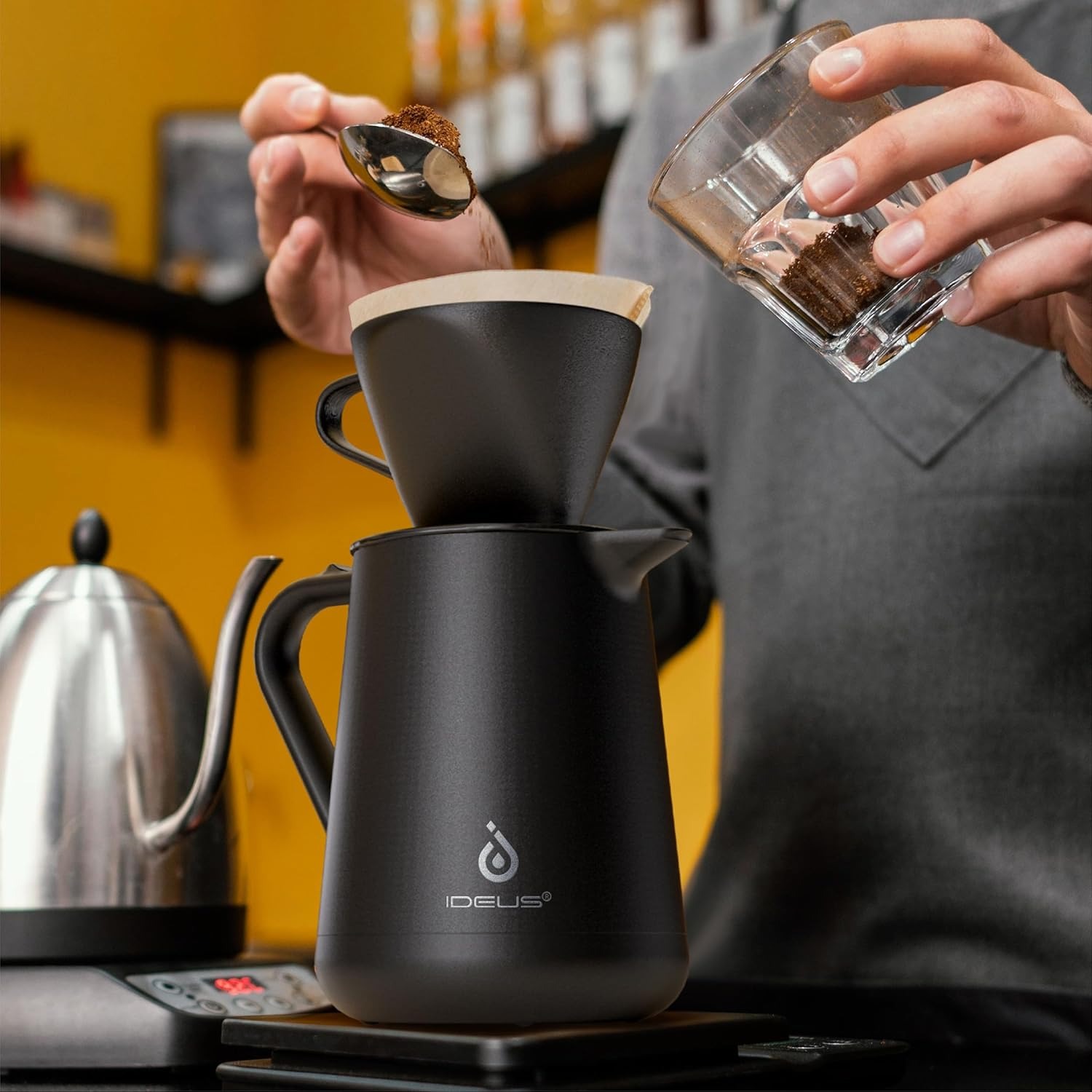 Ideus 20oz Stainless Steel Ins - Coffee Tea Pots ulasan dan harga