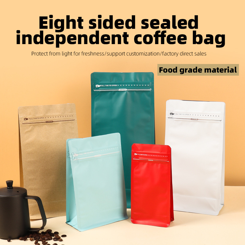 Aluminum Foil Stand-up Pouches - Coffee Tea ulasan dan harga