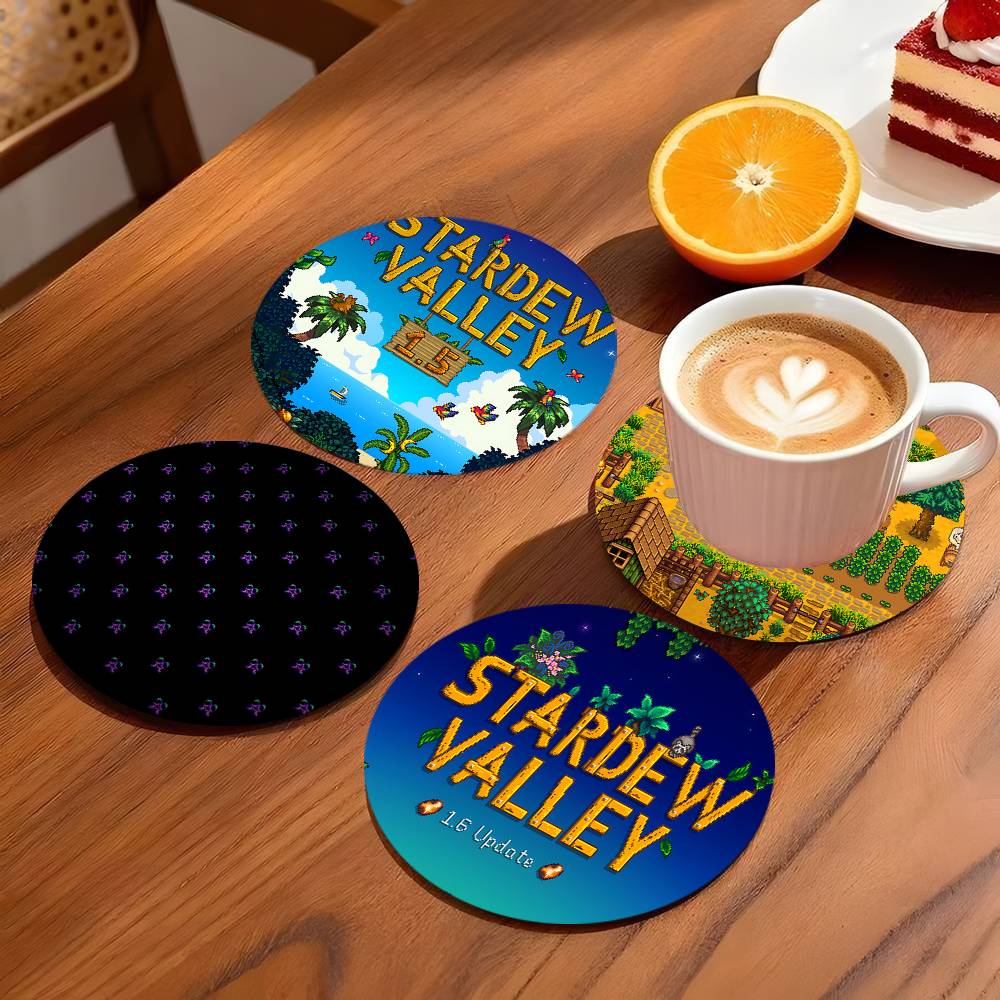S-Stardew Valley Coasters 10cm - Valley Tea And Coffee ulasan dan harga