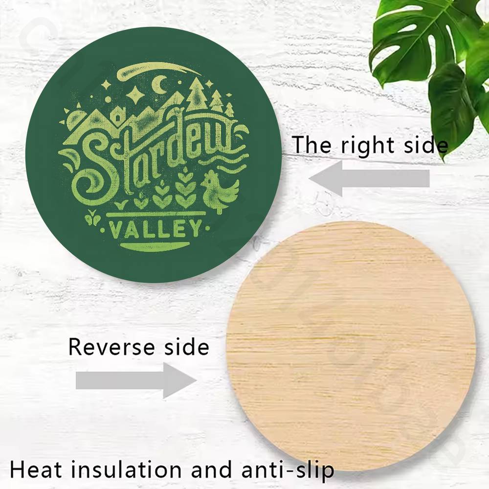 S-Stardew V-Valley Wooden Cup  - Valley Tea And Coffee ulasan dan harga