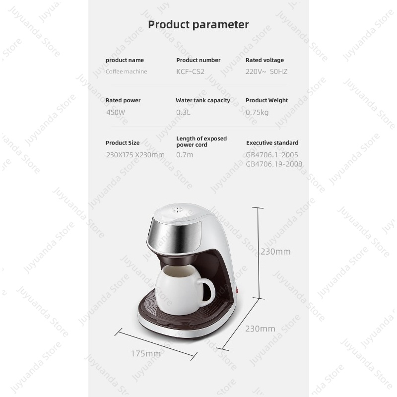 American Coffee Maker Househol - Coffee Tea ulasan dan harga