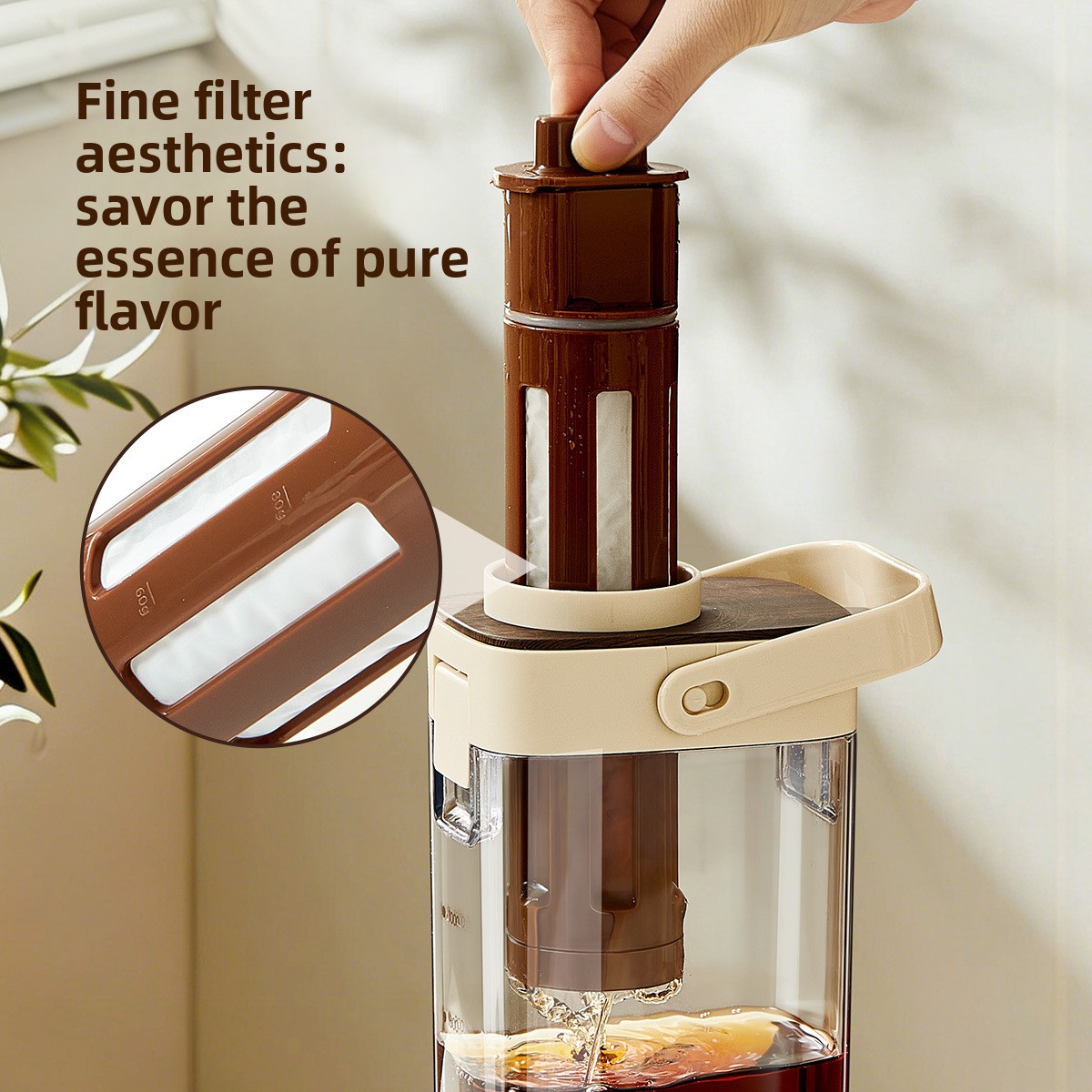 Large Capacity Coffee Cold Bre - Coffee Tea Pots ulasan dan harga
