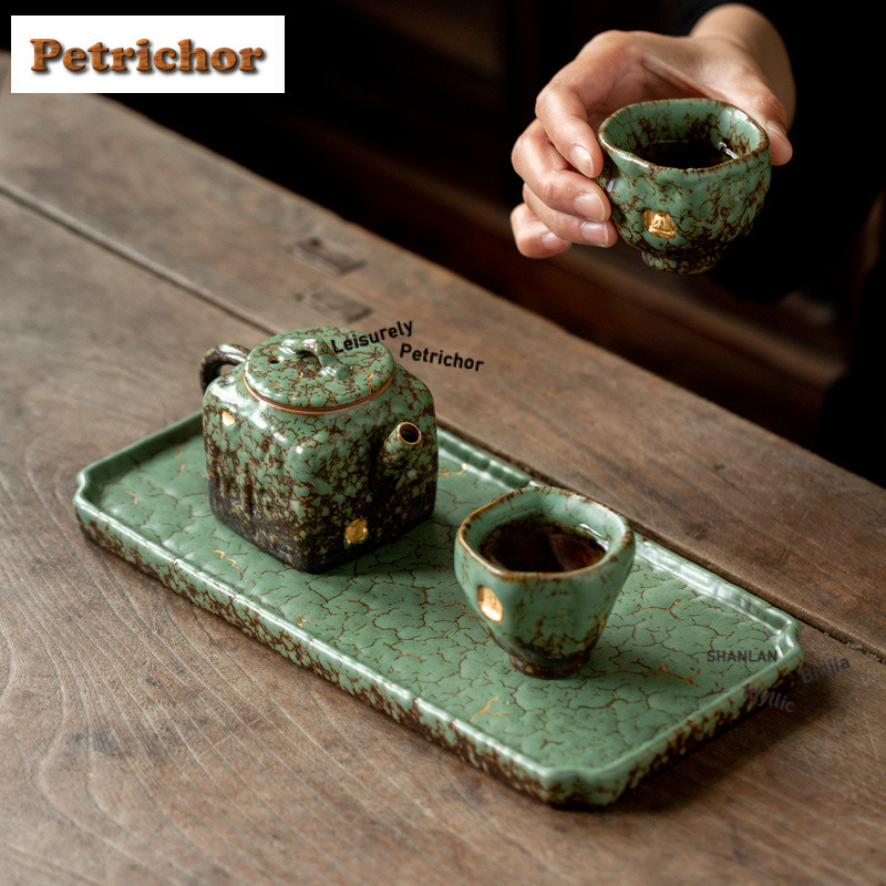 Gold Drawing Kiln Fambe Tea Tr - Draw Coffee And Tea ulasan dan harga