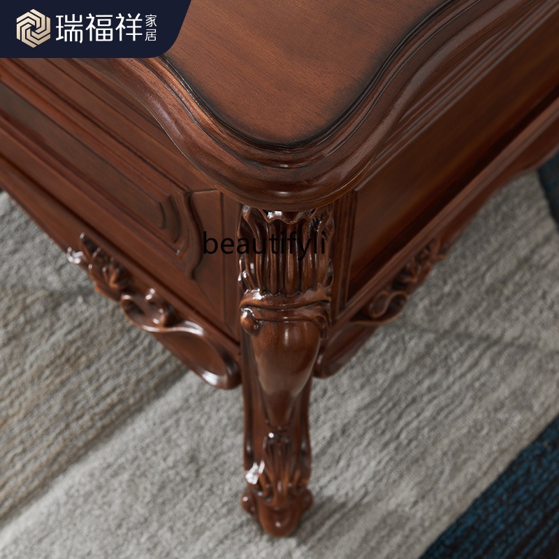 All solid wood coffee table Am - Draw Coffee And Tea ulasan dan harga
