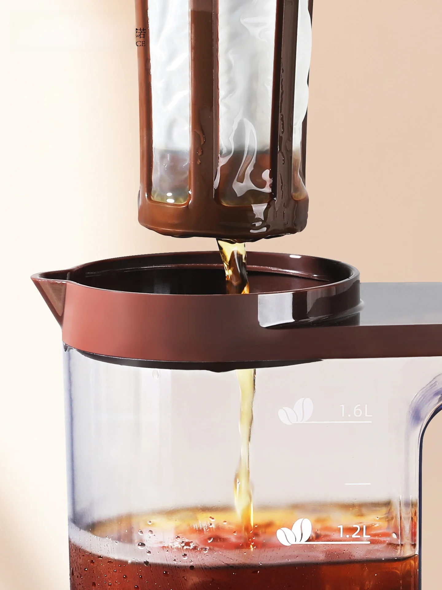 Large Capacity Plastic Cold Br - Coffee Tea Pots ulasan dan harga